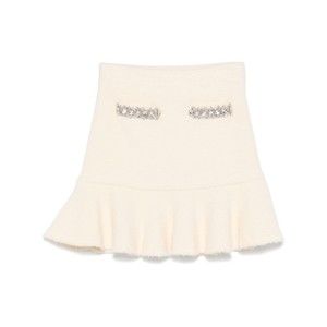 Self-Portrait Crystal Mini Skirt - NWT